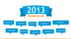 palavra do ano bombeiro