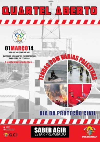 Esmoriz: Bombeiros assinalam Sábado Dia da Protecção Civil
