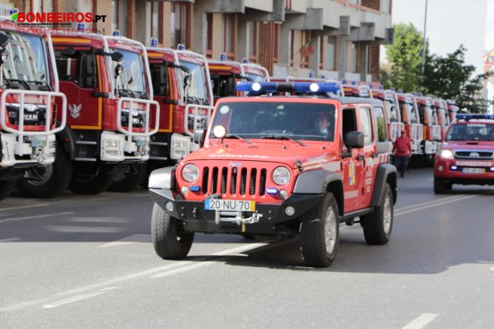 Bombeiros vão receber 81 veículos de combate aos fogos florestais
