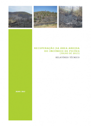 Recuperação da área ardida do incêndio de Picões