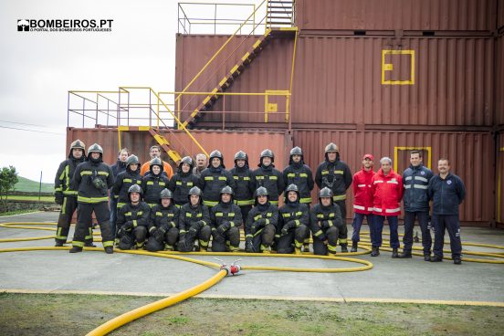 Serviço Regional de Proteção Civil e Bombeiros dos Açores dá formação ao CB de Melo
