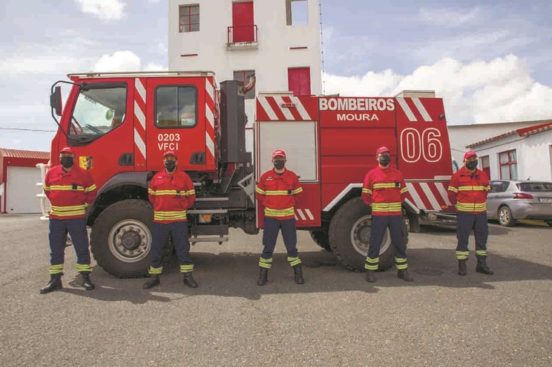 Bombeiros de Moura vacinados com as “sobras” de doentes que não apareceram